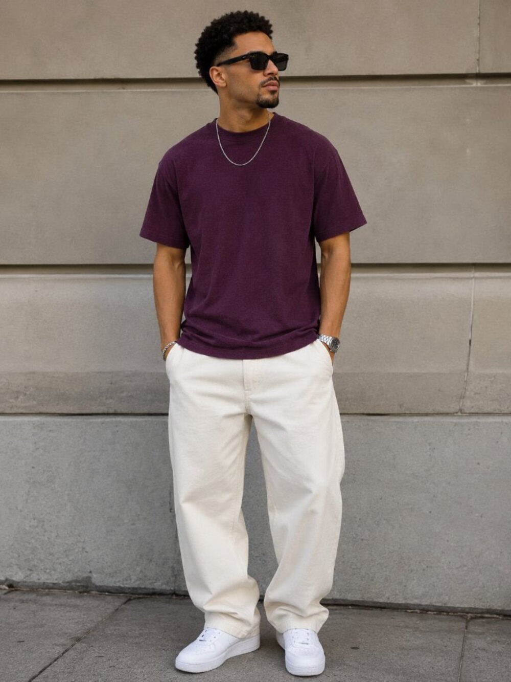 New Men's Vince. Garment Dye Short Sleeve Tee - M